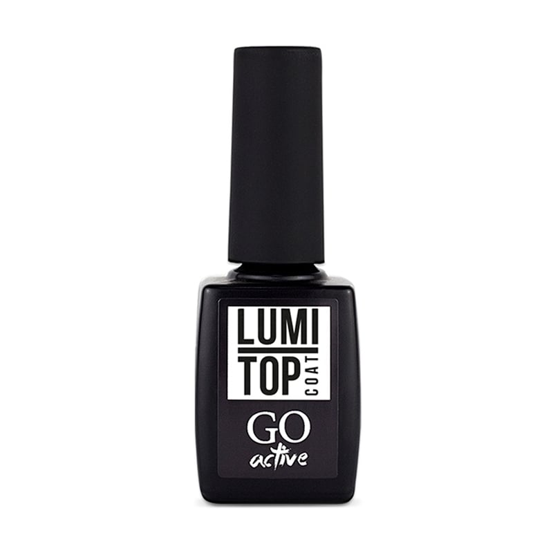 Люмінесцентний топ для гель-лаку GO Active Lumi Top Coat, 10 мл